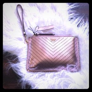 Victorias Secret Rose Gold Wristlet